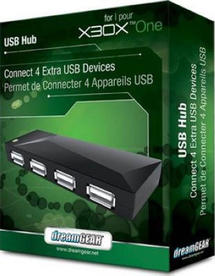    USB  XBox One DreamGear ( DGXB1-6601 ) 4xUSB Black