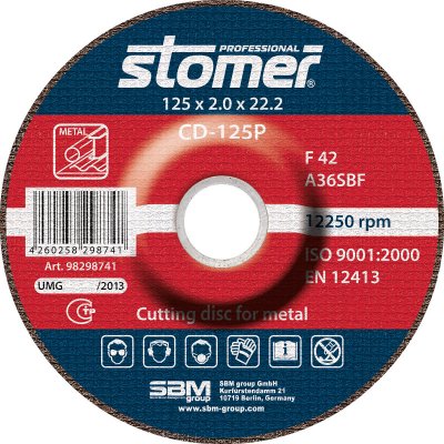     CD-125P (125  2,5  22,2 ) STOMER 98298741