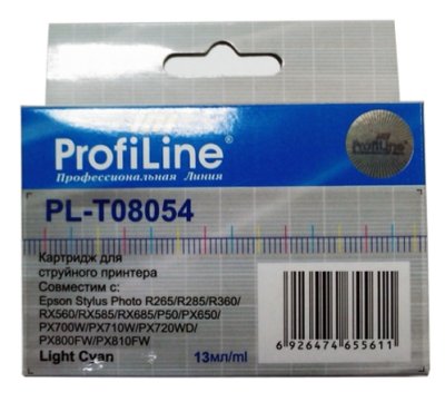    ProfiLine PL-08054  Epson StylusPhoto P50/PX660/PX720WD/PX820WD Light Cyan