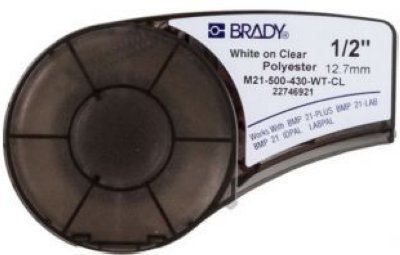    Brady M21-500-430-WT-CL