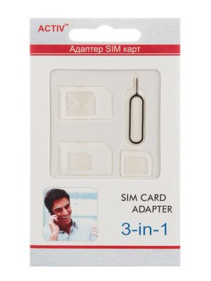      Activ SIM 3 in 1 White