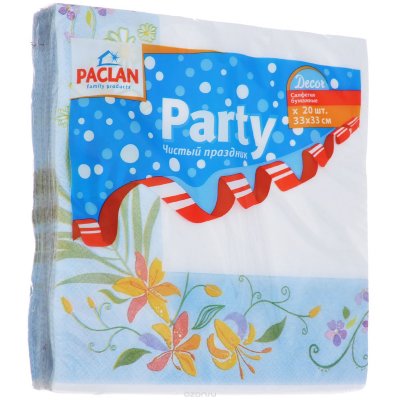     Paclan "Party. Decor", : , , , 33   33 , 20 