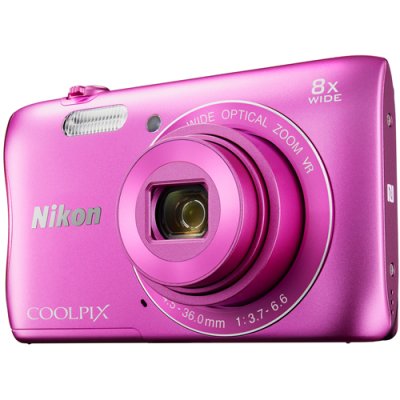    Nikon CoolPix S3700  20.1Mpix Zoom8x 2.6" 720p 25Mb SDXC CCD 1x2.3 IS opt 2minF 1.
