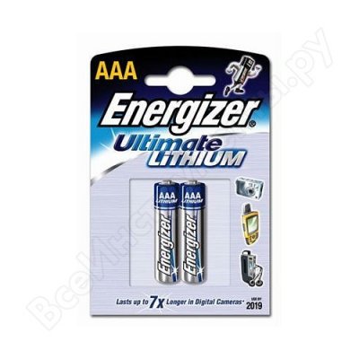  A1,5V Energizer FR 03 Ultim Lithium BL-2, 7594