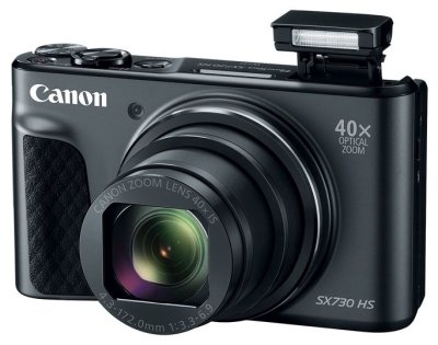    Canon PowerShot SX730 HS Black (20.3Mp, zoom 40 , SD, SDHC, USB, WiFi)