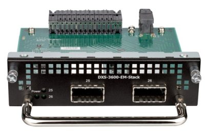    D-Link DXS-3600-EM-Stack/A1A 2 x 120G CXP physical stacking module for DXS-3600-32S/B1AEI