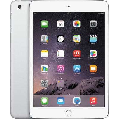    APPLE iPad mini 4 128Gb Wi-Fi Silver MK9P2RU/A (Apple A8/2048MB/128Gb/Wi-Fi/Bluetooth/Cam/7.