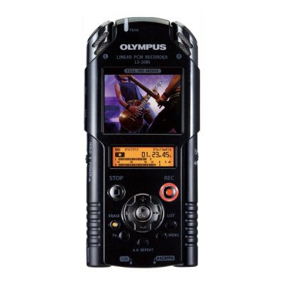 Товар почтой Диктофон Olympus LS-20M SD card, AC адаптер, аккумулятор Li-ion, USB кабель (V409110BE000)