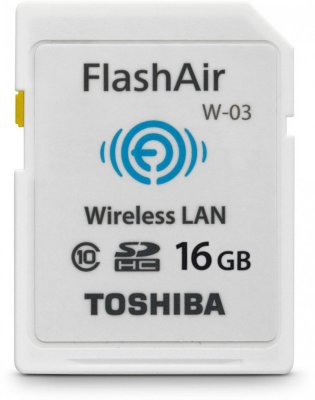     SD 16Gb Toshiba FlashAir W-03 (SD-F16AIR03) SDHC