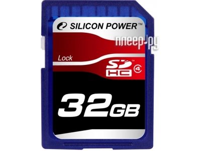   - Silicon Power  SDHC Class 4 32 GB