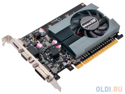    1Gb (PCI-E) Inno3D GT730 c CUDA (GFGT730, GDDR3, 128 bit, HDCP, DVI, HDMI, Retail)