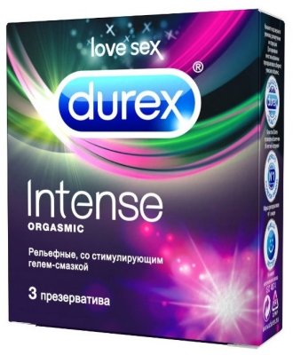     Durex Intense Orgasmic 3 .