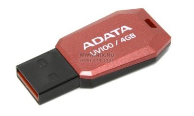    ADATA USB2.0 Flash Drive 4Gb (UV100-xxx)