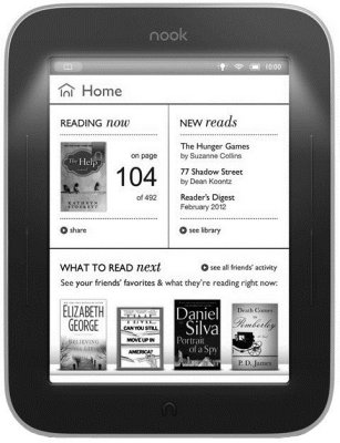     Barnes & Noble Nook Simple Touch with GlowLight ( )