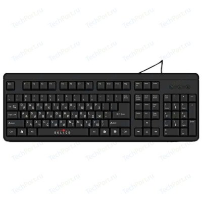    Oklick 140 M Standard Keyboard Black PS/2