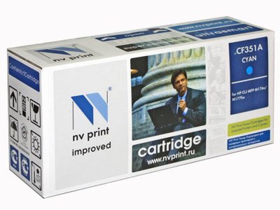    NV-Print NVP- CF351A Cyan  HP CLJ Pro MFP M176n/M177fw (1000 )