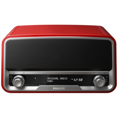   Philips ORT7500/10 Red/Silver 