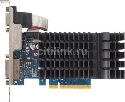    ASUS GeForce GT 730 902Mhz PCI-E 2.0 1024Mb 1800Mhz 64 bit 2560x1600 DVI HDMI HDCP