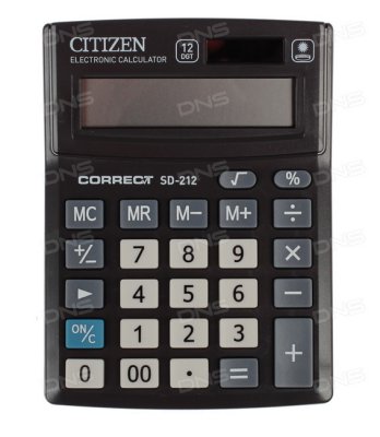    Citizen Correct SD-212