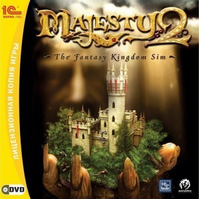      PC DVD-box  Majesty 2.Fantasy Kingdom Sim