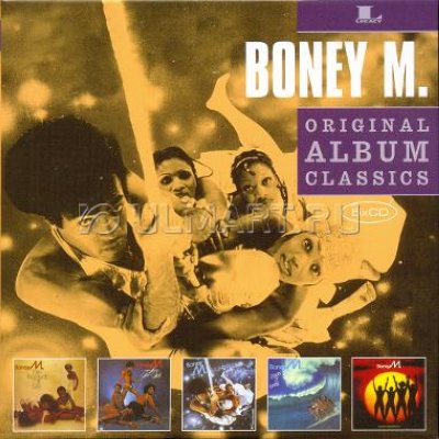  CD  BONEY M "ORIGINAL ALBUM CLASSICS", 5CD