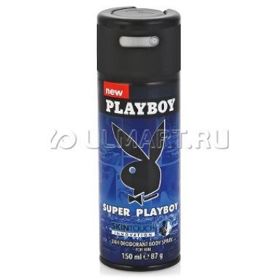   - Playboy Super Male skintouch innovation 24h, 150 , 
