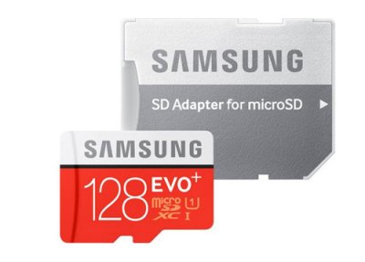     128Gb - Samsung - Micro Secure Digital HC EVO Plus UHS-I Class 10 SAM-MB-MC128GARU  