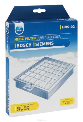   HEPA  NEOLUX HBS-02  Bosch & Siemens