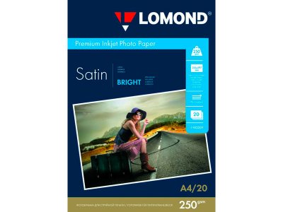    Lomond 1103201 Bright Satin A4 250g/m2  20 