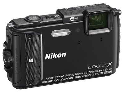   Nikon Coolpix AW130 Yellow (16Mp, 5x zoom, SD, USB, 3", GPS+, )
