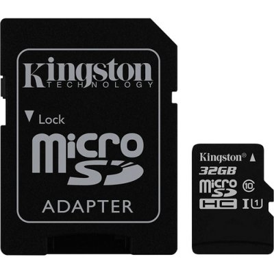     32Gb microSDHC Kingston (SDC10/32GB-KL), Class 10 + Kaspersky Internet Security  And