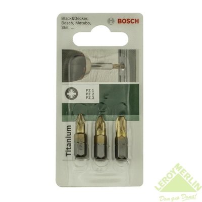      4  (25 , PZ1, 2/3 ) Bosch TIN SET