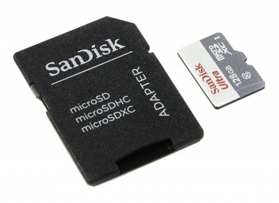     SanDisk Ultra (SDSQUNC-128G-GN6IA) microSDXC Memory Card 128Gb UHS-I U1 Class10 + micro