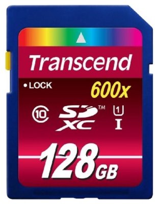     128Gb - Transcend eXtended-Capacity Class 10 UHS-I - Secure Digital TS128GSDXC10U1