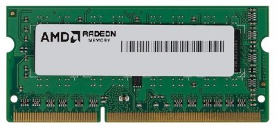     SO-DIMM DDR-III AMD 2Gb 1333Mhz PC-10600 (R332G1339S1S-UGO) OEM