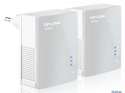    TP-Link TL-PA4010KIT AV500 Nano Powerline Ethernet Adapter, Ultra Compact Size, 500Mbps Powe