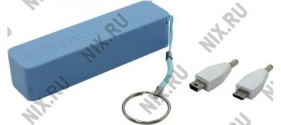     KS-is Power Bank KS-200 Blue (USB, 2200mAh,4 ,Li-lon)