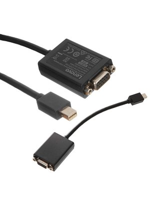   Lenovo ThinkPad 0A36536  Mini-DisplayPort to VGA Monitor Cable (For X1)