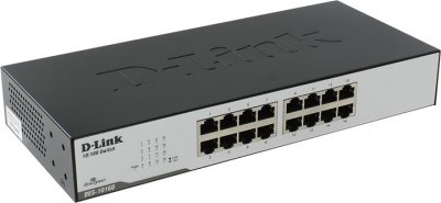    D-Link (DES-1016D/G1A) Fast E-net Switch 16-port (16UTP 10/100/1000Mbps)