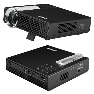    Asus P2E DLP/WXGA/350 lm/1000:1/HDMI/Dsub/Black (90LJ0030-B03020)
