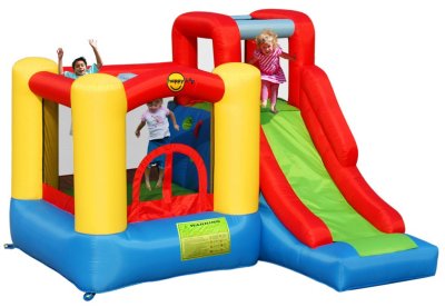   Happy Hop   "Adventure Zone" Inflatable Jumping Castle 9171