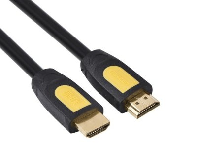     Ugreen High Speed HDMI Cable with Ethernet 2m Black-Yellow UG-10129