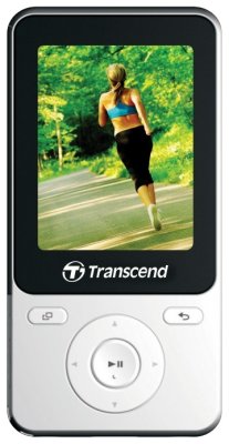   Transcend MP710 (TS8GMP710W) (A/V Player, FM, ., 8Gb, LCD2", LineIn, USB2.0, LiPol)