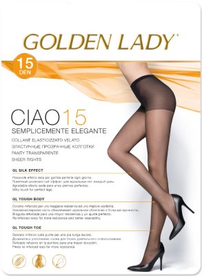    Golden Lady Ciao  4  15 Den Nero