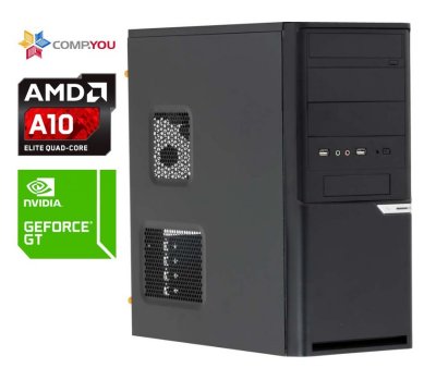     AMD   Home H557 A10-X4 6800K 4.1GHz, 4Gb DDR3, 1000Gb, Blu-Ray, nVid