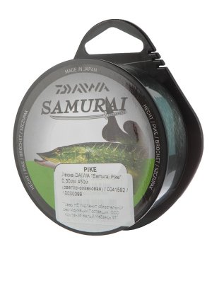    Daiwa Samurai Pike 0.30mm 450m Light Olive