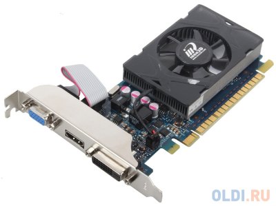    1Gb (PCI-E) Inno3D GT730 LP c CUDA (GFGT730, GDDR5, 64 bit, HDCP, DVI, HDMI, Retail)