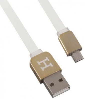   LP Hermes  USB - microUSB White, 1 