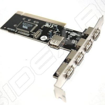   Orient  NC-612 PCI, USB2.0, NEC chipset, 4 port-ext, 1-port int