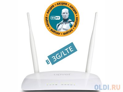    UPVEL UR-326N4G ARCTIC WHITE Bundle 3G/4G/LTE Wi-Fi  802.11n 300 /  USB 2.